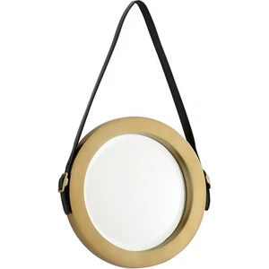 Cyan Design 10715 Round 12 inch Antique Brass Wall Mirror, Round - Picture 1 of 1