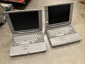 2x Vintage Toshiba Satellite Pentium Laptops, 200CDT & 110CS - No Power Adaptors - Picture 1 of 16