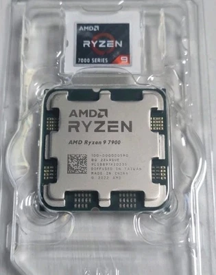 AMD Ryzen 9 7900 Prozessor (5,4 GHz, 12 Kerne, Sockel AM5) Boxed - Bild 1 von 4