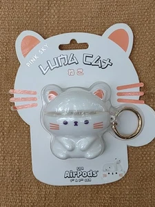 Luna Cat Hülle für AirPods 1. & 2. Gen ~ Pink Sky BRANDNEU - Bild 1 von 2