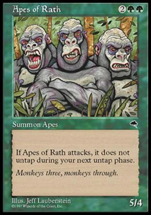 Apes of Rath - Medium Play MTG Tempest - Image 1 of 1