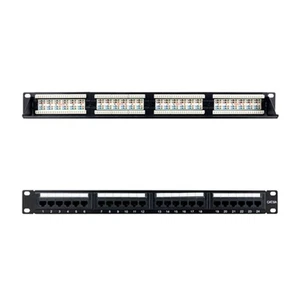 Schalter für das Netz mit Schaltschrank NANOCABLE 10.21.4124 Schwarz - Afbeelding 1 van 4