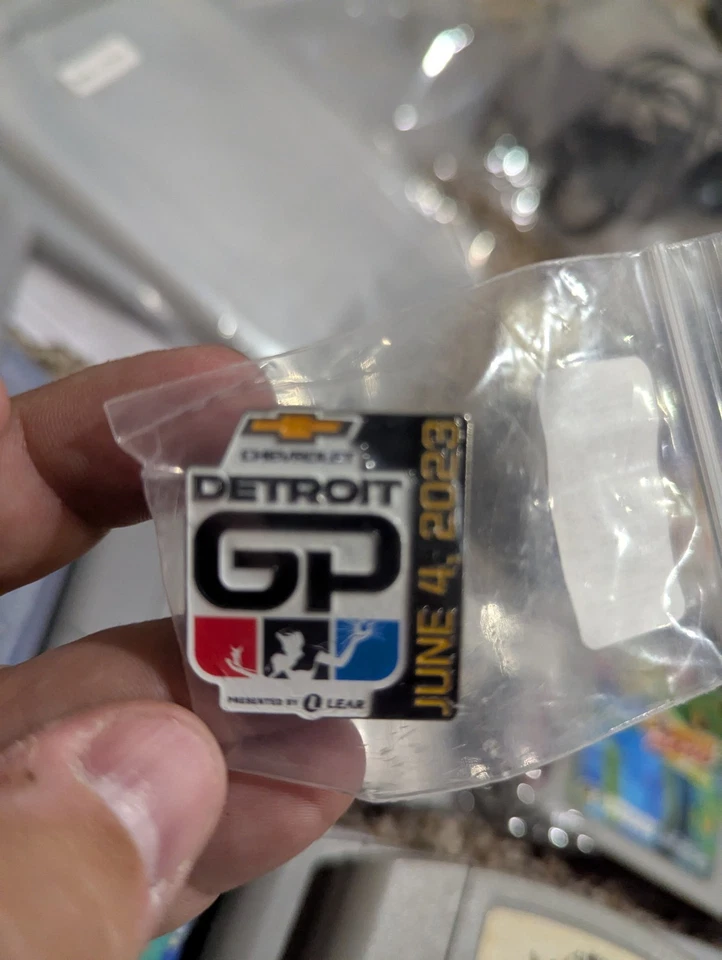 NASCAR Indy Pin Detroit Grand Prix Race Pit Shop Hat Pins 2023 NEW IndyCar - Image 1 of 1