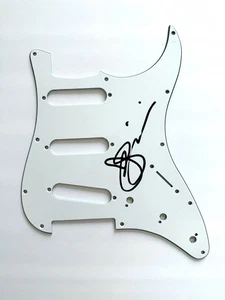 Joe Satriani signed handsigniert White Stratocaster Gitarre Schlagbrett - Bild 1 von 2