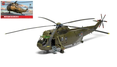 KIT MODELLINO ELICOTTERO STATICO AIRFIX WESTLAND SEA KING HC4 SCALA 1:48 - Immagine 1 di 4