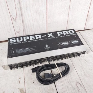Behringer SUPER-X PRO CX3400 2/3-Way Stereo & 4-Way Mono Crossover – TESTED - Picture 1 of 5