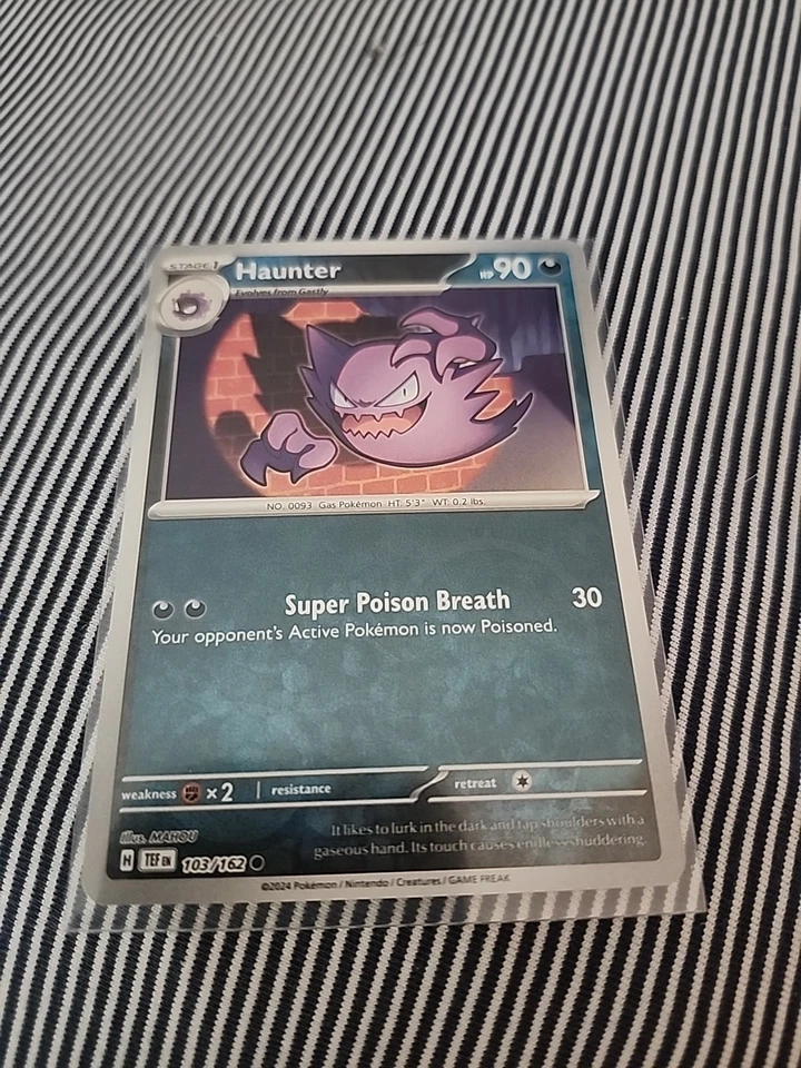 Haunter 103/162 Sv05: Temporal Forces Reverse Holo - Image 1 of 2
