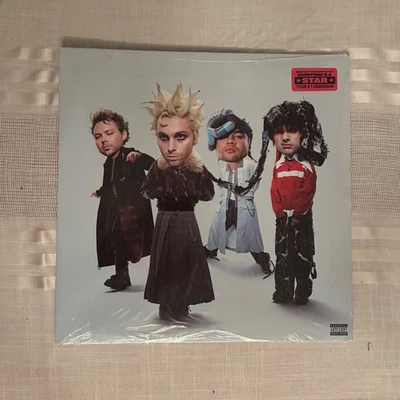 5 Seconds of Summer EVERYONE’S A STAR! Hot Pink Glitter Vinyl - Image 1 of 4