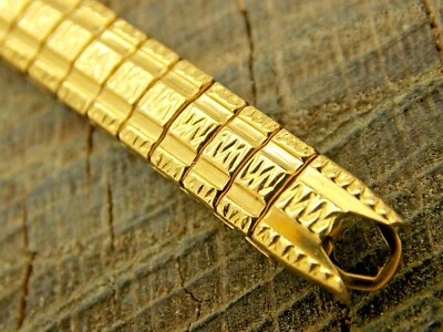 Vintage Stainless Expansion Bracelet NOS Unused Watch Band Town & Country C-Ring - Image 1 of 4