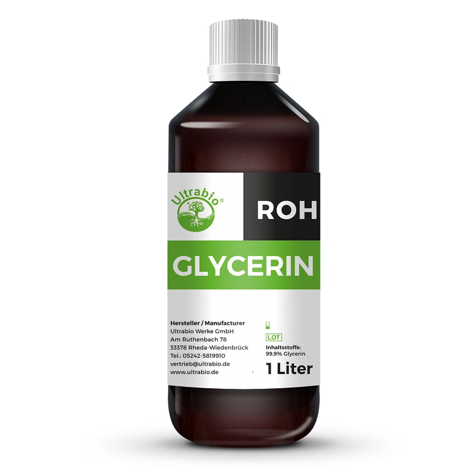 Ultrabio 1 Liter VG Glycerin Glyzerin Rohstoff