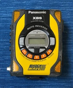 Reproductor de casete radio estéreo Panasonic Shock Wave NECESITA REPARACIÓN XBS 976A - Imagen 1 de 4