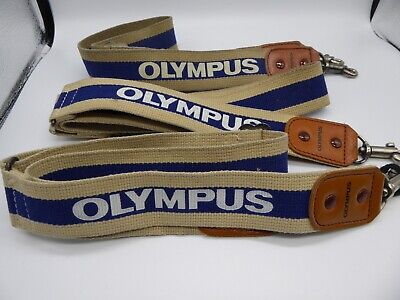 Genuine Vintage Olympus OM Hunter Camera Strap + Lanyards My Ref Office 03 • 22.49£