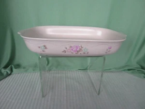 Pfaltzgraff Tea Rose Open Baking Dish Shallow Casserole Oven Microwave Safe - Picture 1 of 3
