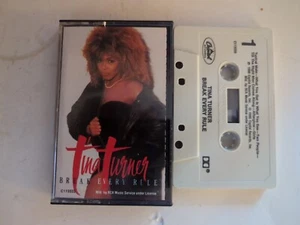 Tina Turner: Break Every Rule Cassette 1986  Capitol - Picture 1 of 2