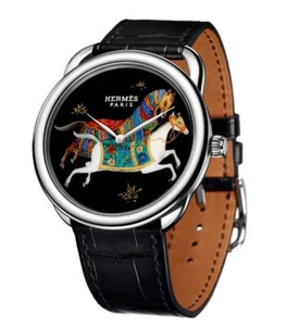 Reloj unisex Hermes Arceau Cheval d'Orient 41 mm 040827WW00 oro blanco de 18 quilates - Imagen 1 de 1