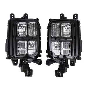 LED Front Bumper Fog Lights Lamps For Mitsubishi Outlander Sport /ASX 2020 2021 - Foto 1 di 12