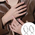 Valentine's Day S925 Sterling Silver Couple Ring For A Man And Woman With A