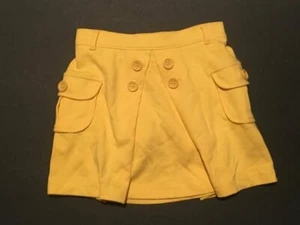 Gymboree SWEET MUSIC/FASHIONABLE FOX Girls' Yellow Knit Skirt/Skort ~ Sz 7 ~ NWT - Picture 1 of 1