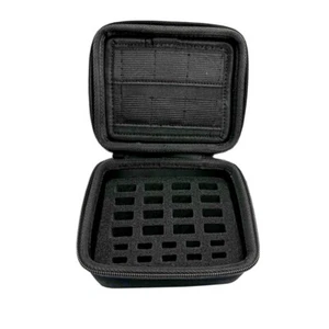 26 Slots USB Flash Drive Case Organizer Thumb Drive Memory SD Card Holder Black - Afbeelding 1 van 4