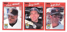 1990 Donruss Learning Series - SAN FRANCISCO GIANTS Team Set