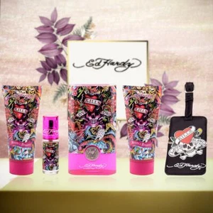 ED HARDY by CHRISTIAN AUDIGIER Mujer Mujer incl. 100 ml EDP Perfume Set Set Fragancia - Imagen 1 de 9