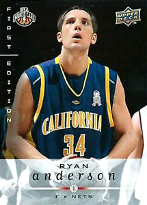 2008-09 Upper Deck First Edition #236 Ryan Anderson RC California Bears Nets