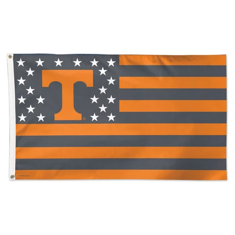 University of Tennessee / Stars and Stripes NCAA Flag - Deluxe 3' X 5' Cover