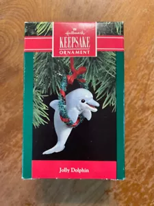 Hallmark 1990 Ornament Jolly Dolphin - Picture 1 of 7