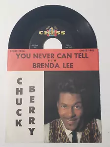 Chuck Berry /Brenda Lee You Never Can Tell 1964vChess Vinyl, 7" 45 Single EX - Picture 1 of 5
