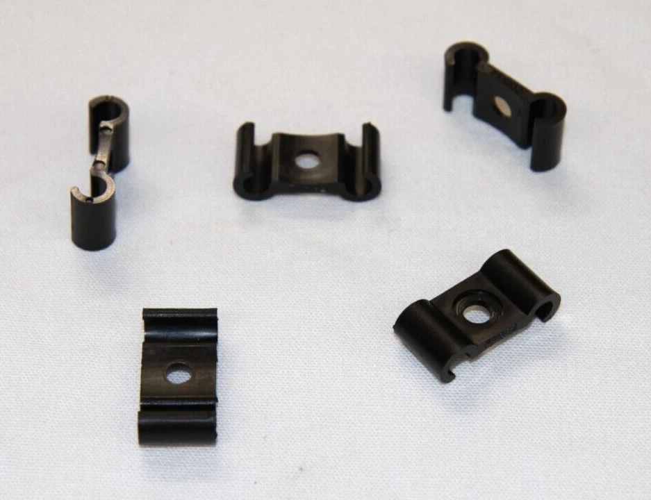 Clip Set Fahrrad Rahmen Kabel Führung Halterung Befestigung Bowdenzug Schelle #6 - Bild 1 von 1