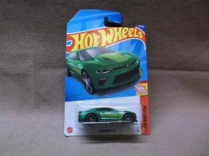 HOT WHEELS 2022 #219 GREEN 2018 CHEVROLET 18 CAMARO SS CHEVY HOT ROD DRAG RACER - Picture 1 of 3