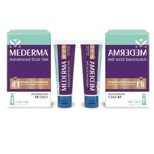 2 Pack Mederma Advanced Scar Gel 50g Reduces Old & New Scars Stretch Marks Burns - Imagen 1 de 7