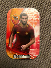 Maxime Gonalons Rome football soccer Greek  metal tag card rare no panini  