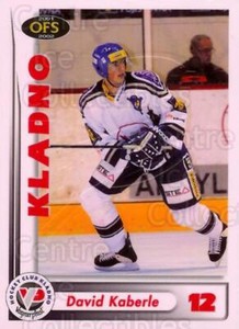 2001-02 Czech OFS Red Inserts #4 Tomas Kaberle