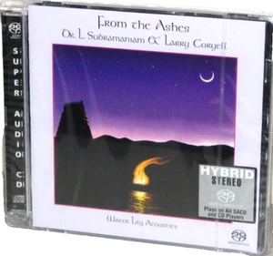 WATER LILY SACD WLA-CS-59-SACD: FROM THE ASHES - Coryell, Subramaniam 1999 US SS - Picture 1 of 2