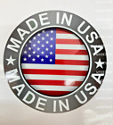 Made in the USA  sticker,  car. Bike. Tool box.