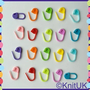 Marcatori per punti di bloccaggio KnitUK. Confezione da 20 - Multicolore - Foto 1 di 4