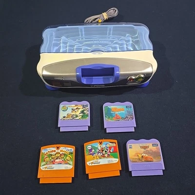 Vtech V.Smile V-Motion Learning Console with 5 Games No Power Cord Or Controller - Image 1 of 4