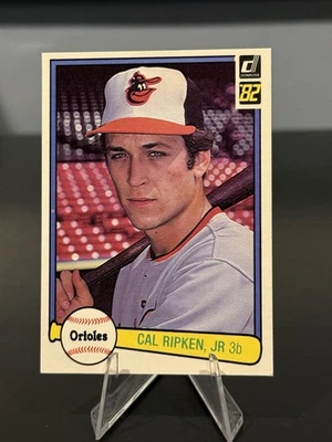Tarjeta de béisbol 1982 Donruss CAL RIPKEN JR novato #405 - Baltimore ORIOLES HOF RC Foto 1 de 2