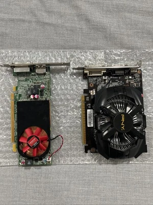 PNY GeForce GTX 650 2GB DVI Mini-HDMI VCGGTX650XPB + AMD 7121A00400G Video Cards - Image 1 of 4