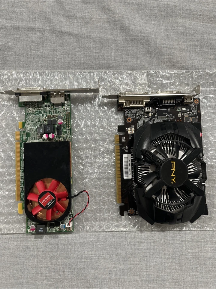 PNY GeForce GTX 650 2GB DVI Mini-HDMI VCGGTX650XPB + AMD 7121A00400G Video Cards - Image 1 of 4