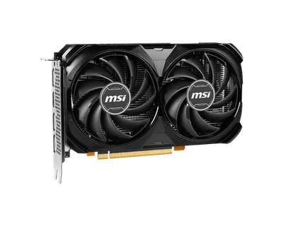 MSI GeForce RTX 4060 8GB GDDR6 VENTUS 2X BLACK OC VIDEO CARD - Image 1 of 3