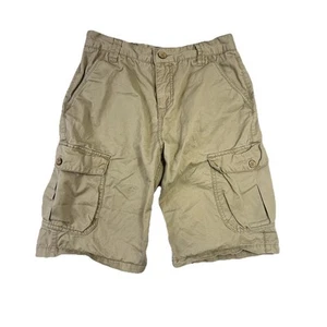 Lucky Brand Kids Khaki Cargo Shorts Size 14 Youth Camp Hiking Outdoor - Picture 1 of 10
