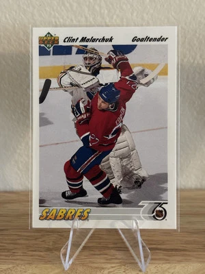 1991-92 Upper Deck - #368 Clint Malarchuk - Image 1 of 2