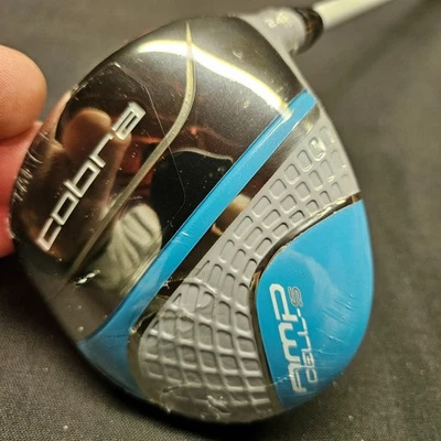 Новый Cobra AMP Cell-S Aqua 7-Wood 24* Женский Гибкий Графит Под правую руку - Изображение 1 из 4