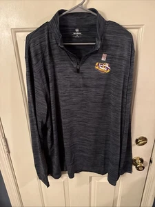 Xl LSU Tigers 1/4 Zip Shirt NWOT  - Picture 1 of 7