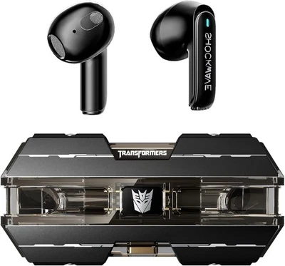 Transformers Shockwave TF-T01 Bluetooth 5.4 TWS Wireless Earbuds Gaming Music™ - Image 1 of 4