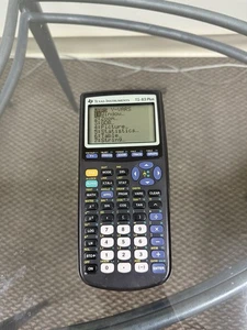 Texas Instruments TI-83 Plus Graphing Calculator - Black (83PL/TBL/1L1/A) - Picture 1 of 5