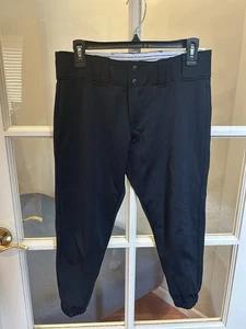Easton Baseball Pants, Black, Sz. Medium - Picture 1 of 6
