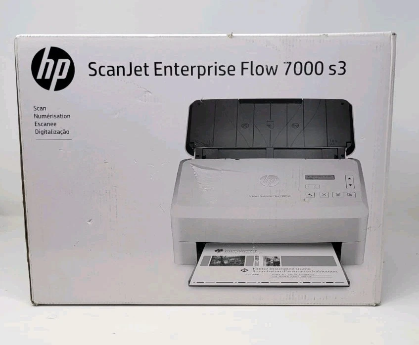 NUEVO HP ScanJet Enterprise Flow 7000 s3 escáner de alimentación de hojas Foto 1 de 1